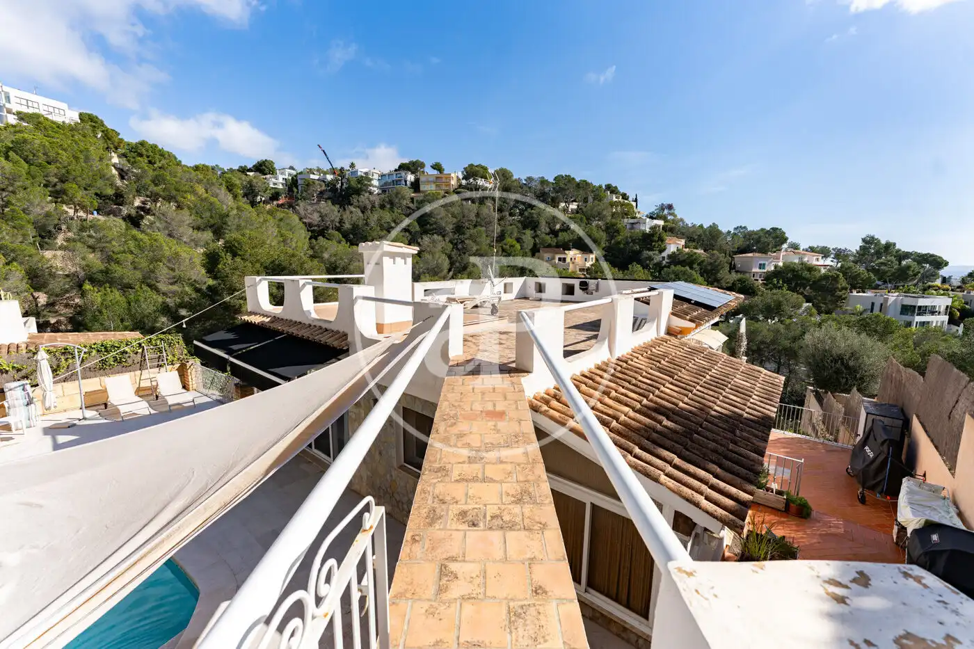Vista exterior de Casa o xalet en venda en Calvià amb Aire condicionat, Calefacció i Jardí privat