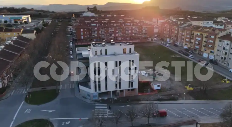 Vista exterior de Piso en venta en Torelló