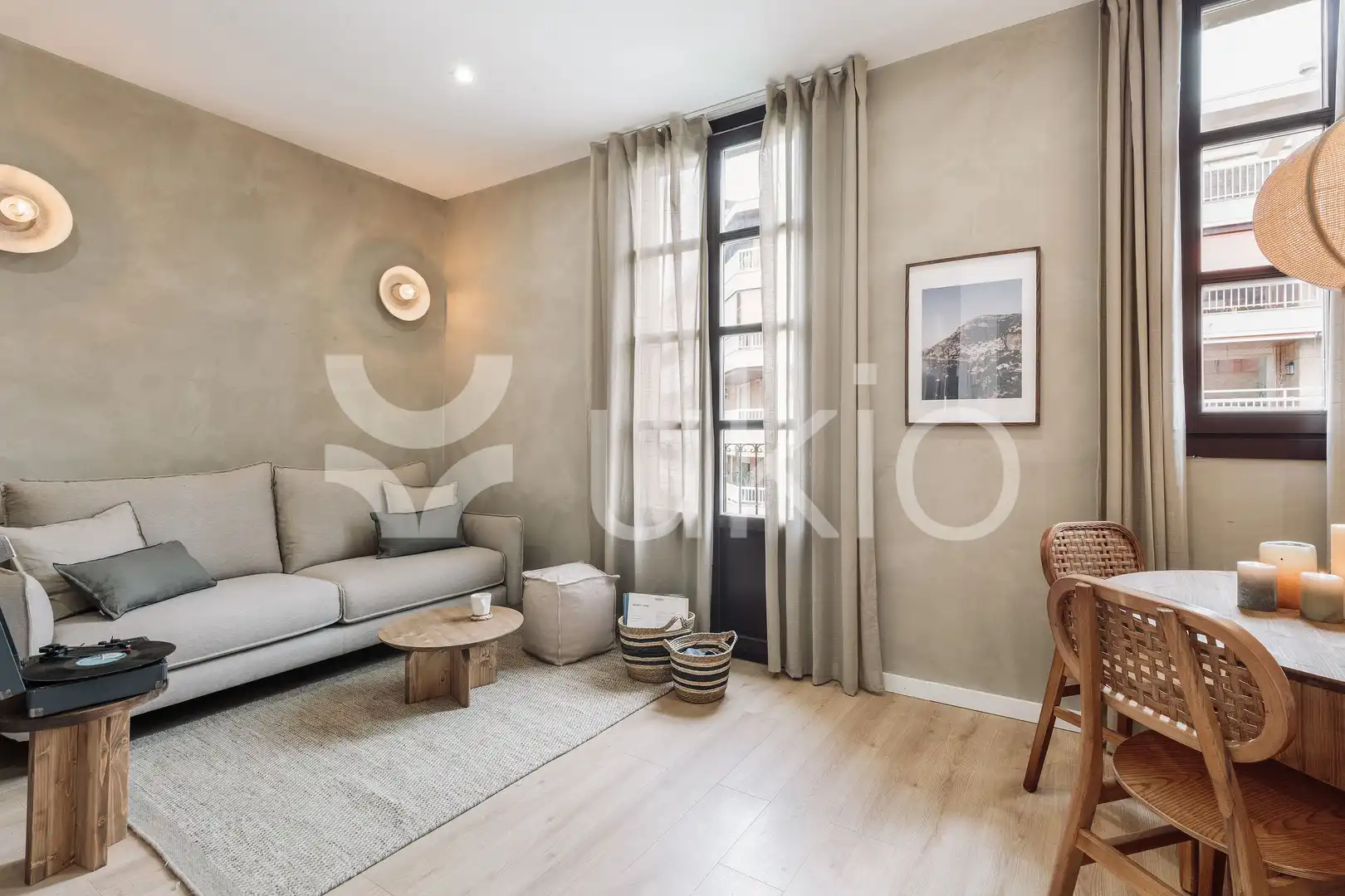 Appartement compact avec terrasse à louer à Carrer de Sepúlveda, imagen 6