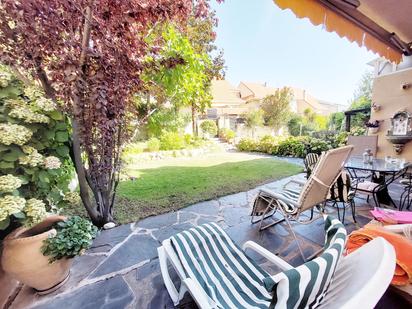 Garten von Einfamilien-Reihenhaus zum verkauf in San Lorenzo de El Escorial mit Terrasse