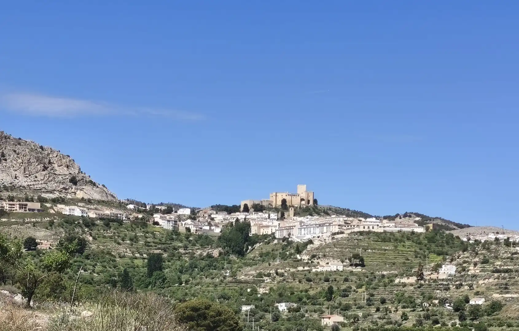 Vista exterior de Finca rústica en venda en Vélez-Blanco amb Aire condicionat, Calefacció i Jardí privat