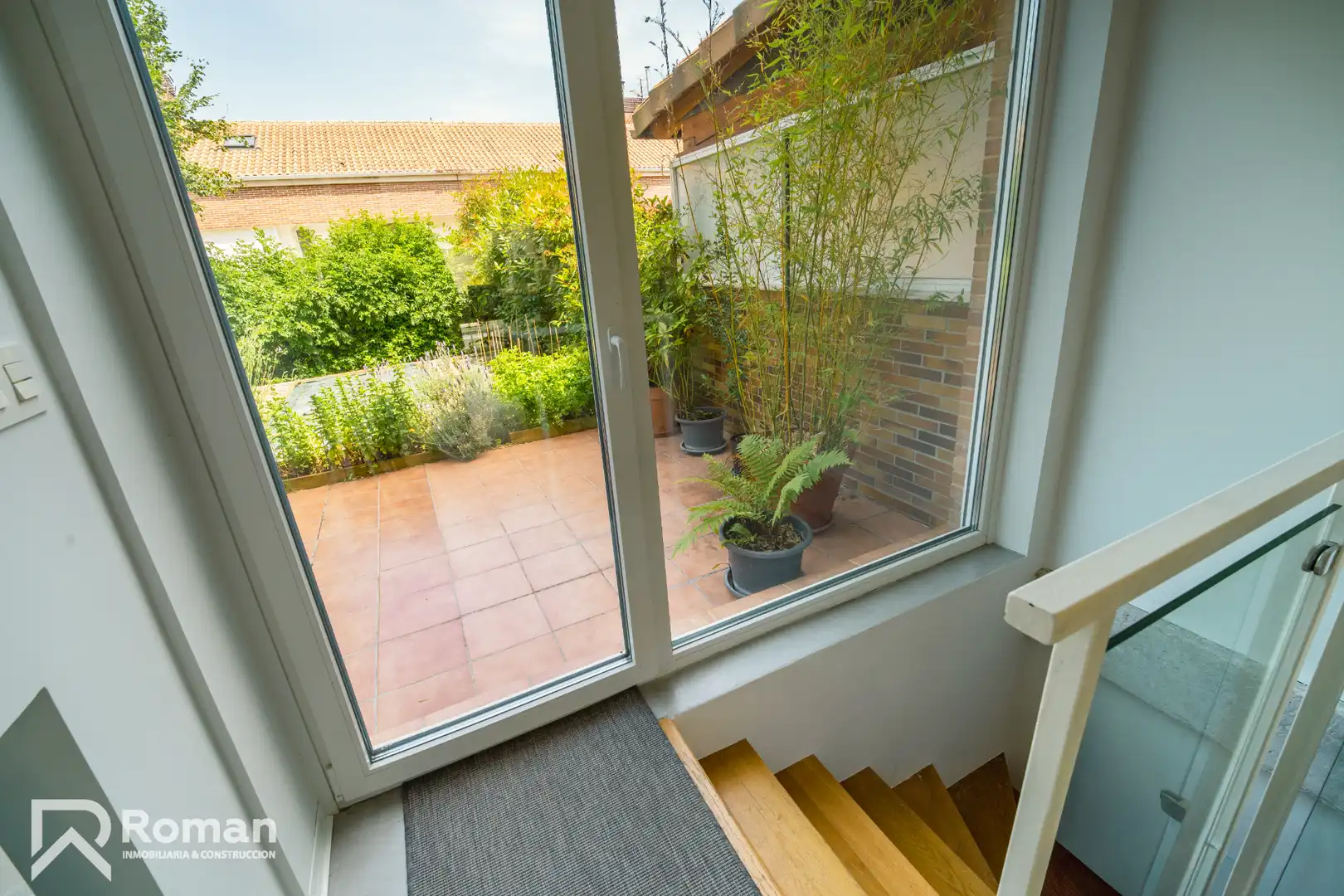 Terraza de Casa adosada en venta en Ezcabarte con Calefacción, Parquet y Terraza