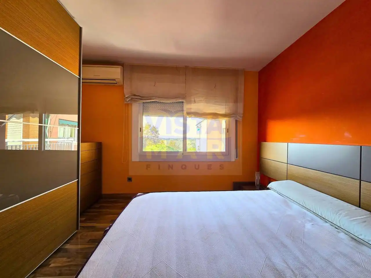 Bedroom of Attic for rent in Cubelles  with Air Conditioner, Heating and Parquet flooring