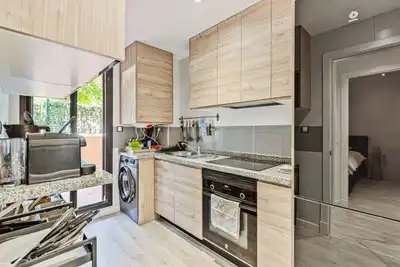 Cocina de Apartamento en venta en La Cala Mijas