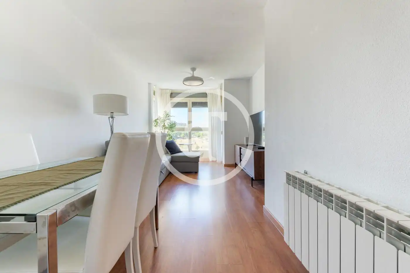 Sala de estar de Piso de alquiler en Madrid con Aire acondicionado, Calefacción y Amueblado