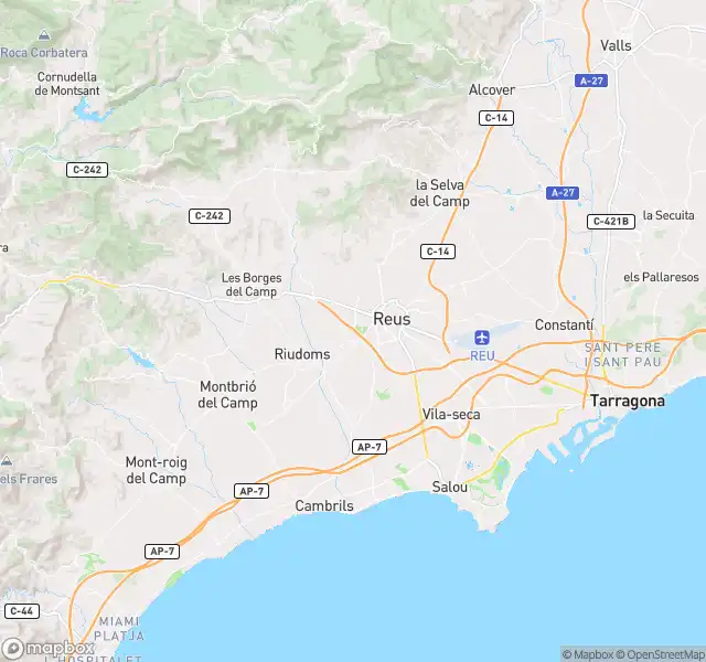 Vista exterior de Piso en venta en Reus