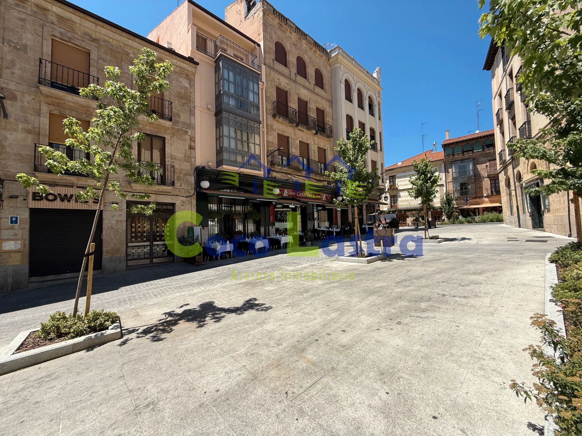 Exterior view of Flat to rent in Salamanca Capital  with Heating, Parquet flooring and Furnished