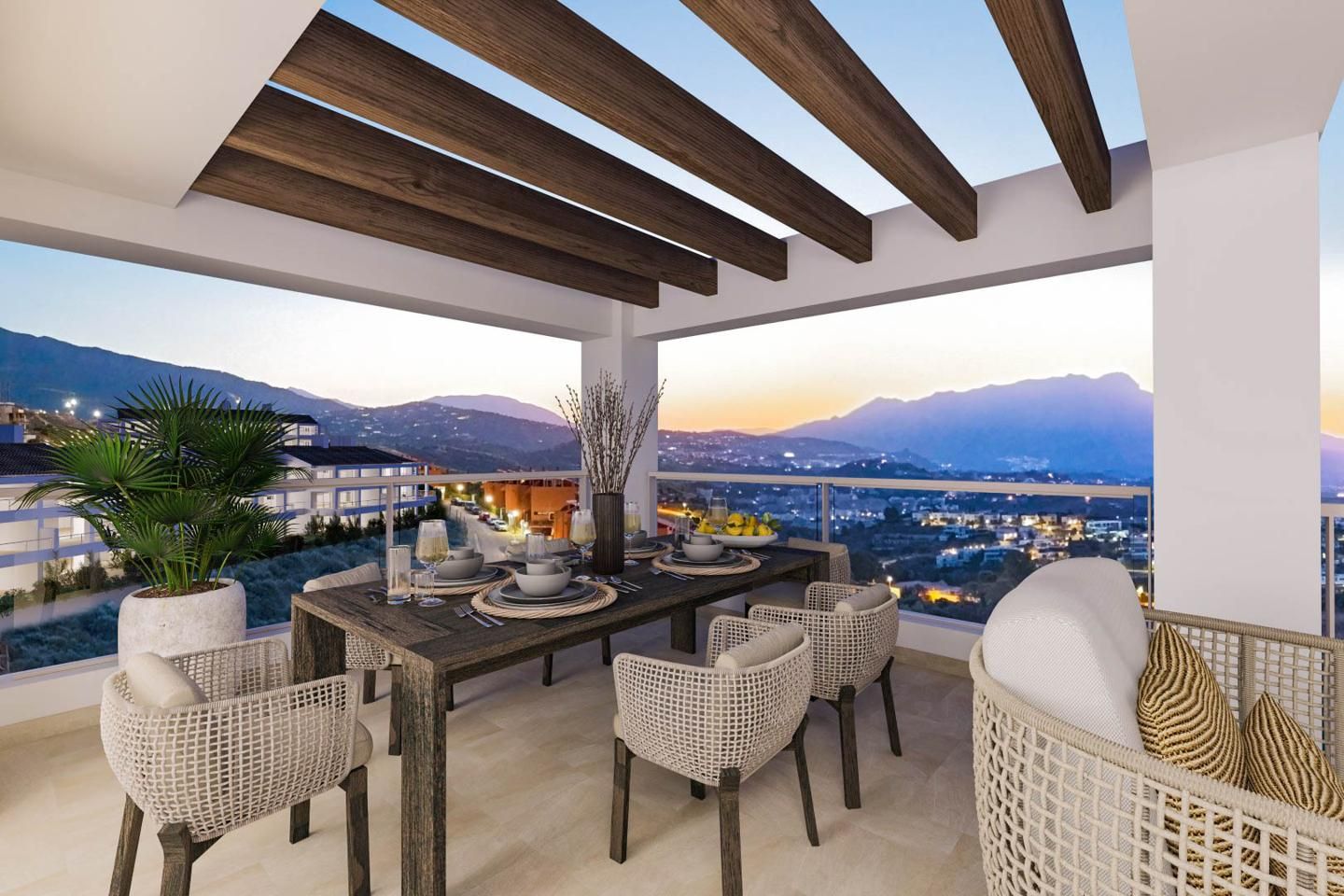 Terrace of Attic for sale in Benahavís  with Air Conditioner, Heating and Private garden