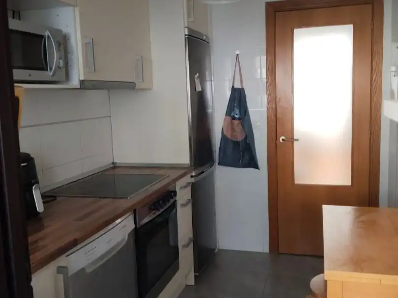 Kitchen of Flat for rent in Santander  with Heating, Furnished and Oven