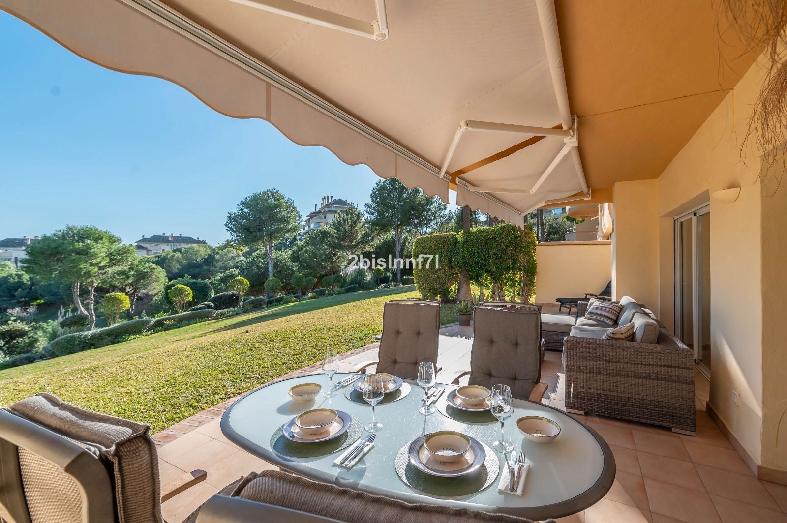 Terrace of Apartment for sale in Marbella  with Private garden, Terrace and Furnished