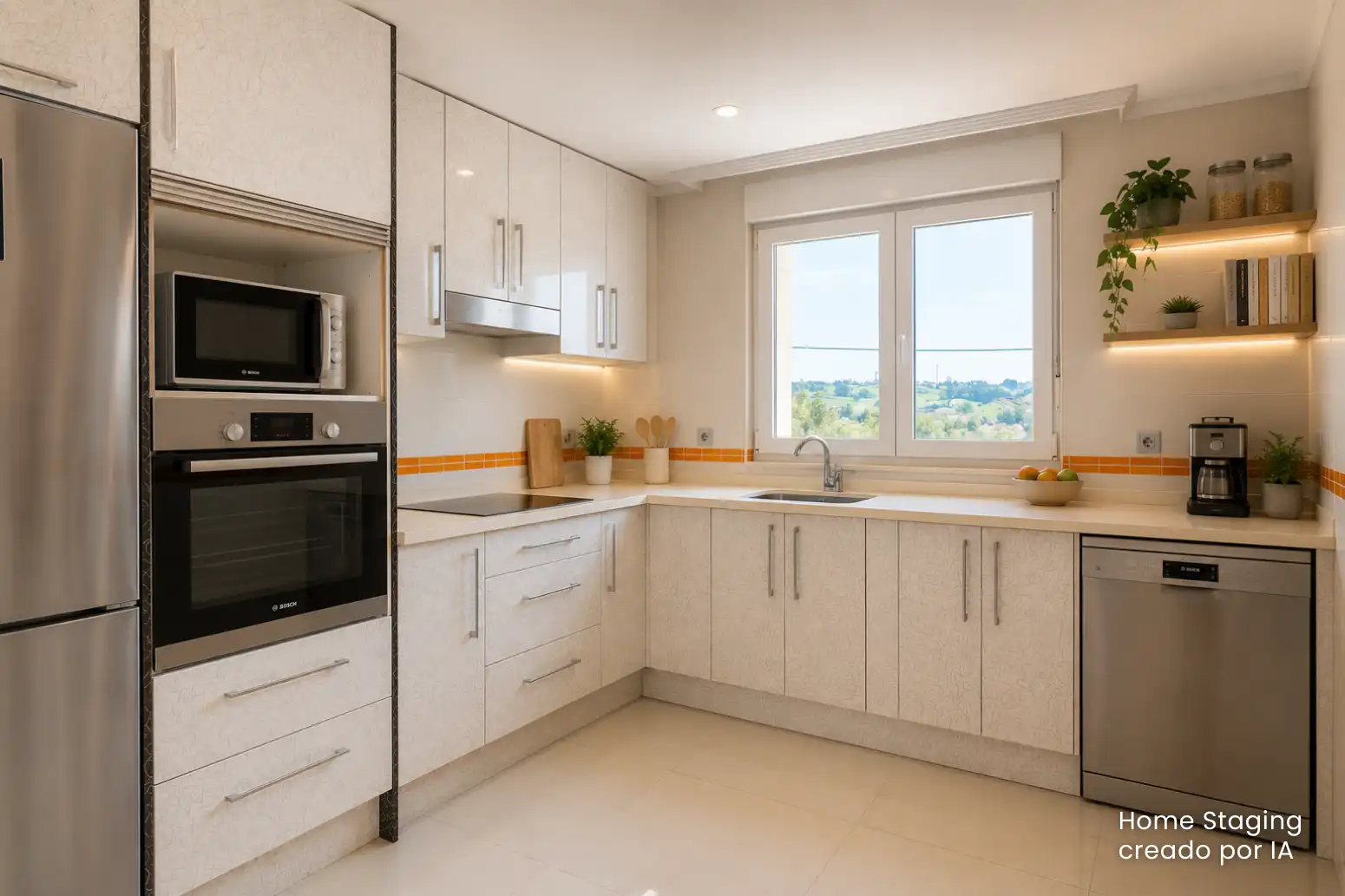 Cocina de Casa o chalet en venta en Castrillón con Calefacción, Jardín privado y Terraza