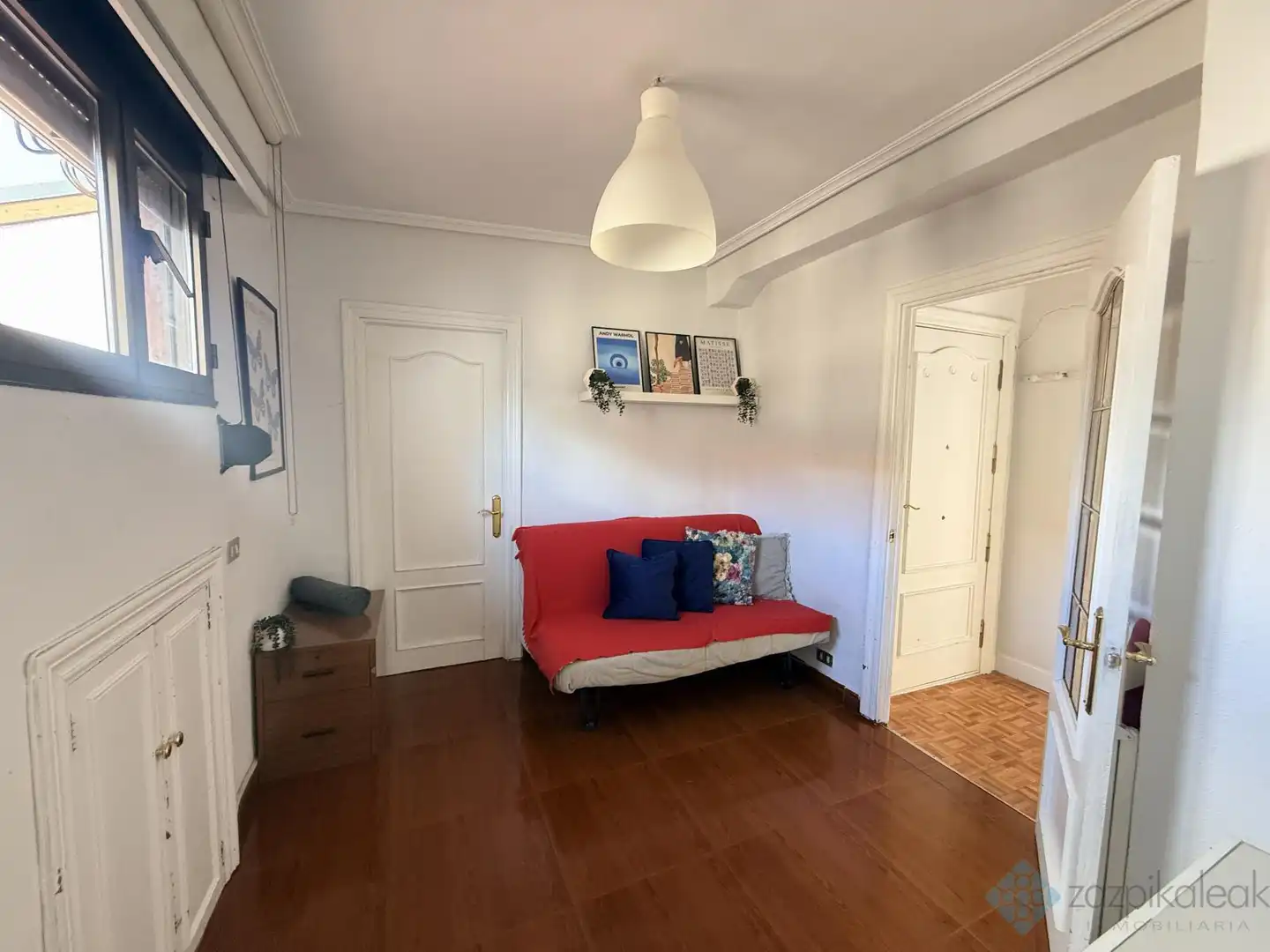 Sala d'estar de Pis en venda en Bilbao  amb Calefacció