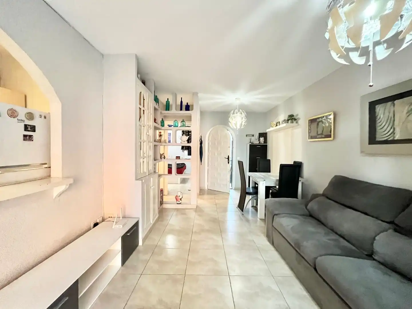Living room of Flat for rent in Torrevieja  with Air Conditioner, Heating and Terrace