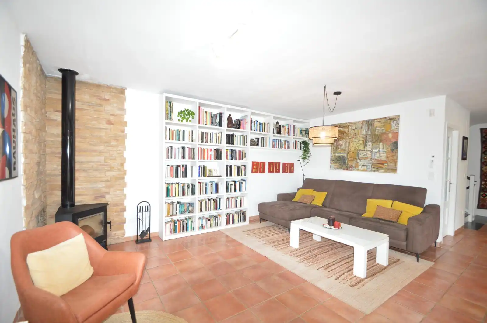 Wohnzimmer von Haus oder Chalet zum Verkauf in Vinaròs mit Klimaanlage, Heizung und Privatgarten