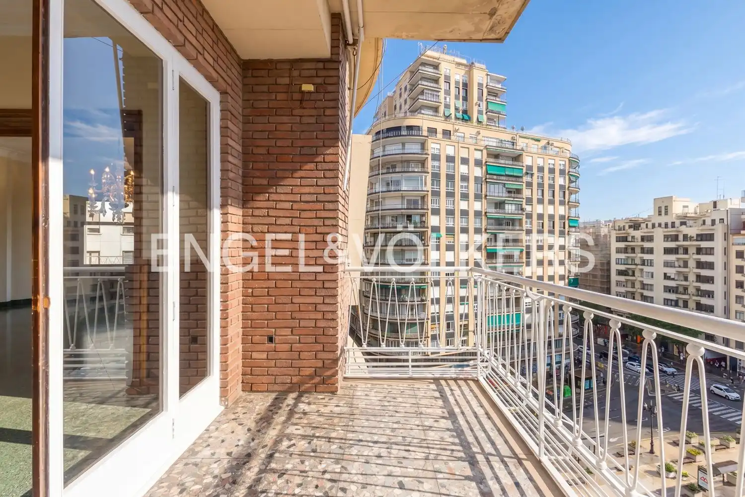 Terrace of Flat for rent in Valencia  with Air Conditioner, Heating and Terrace