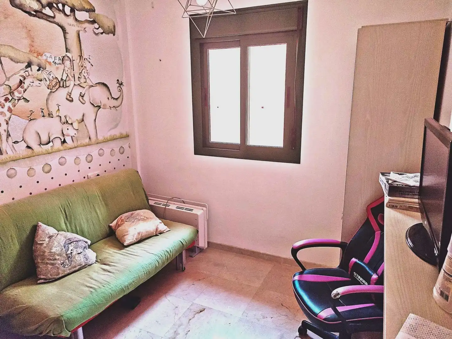Sala de estar de Ático en venta en Fuengirola con Aire acondicionado, Terraza y Amueblado