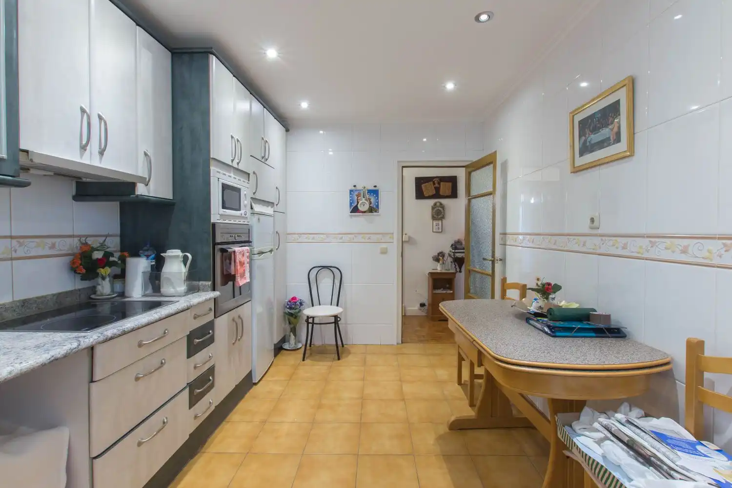 Kitchen of Flat for sale in  Pamplona / Iruña  with Heating and Balcony