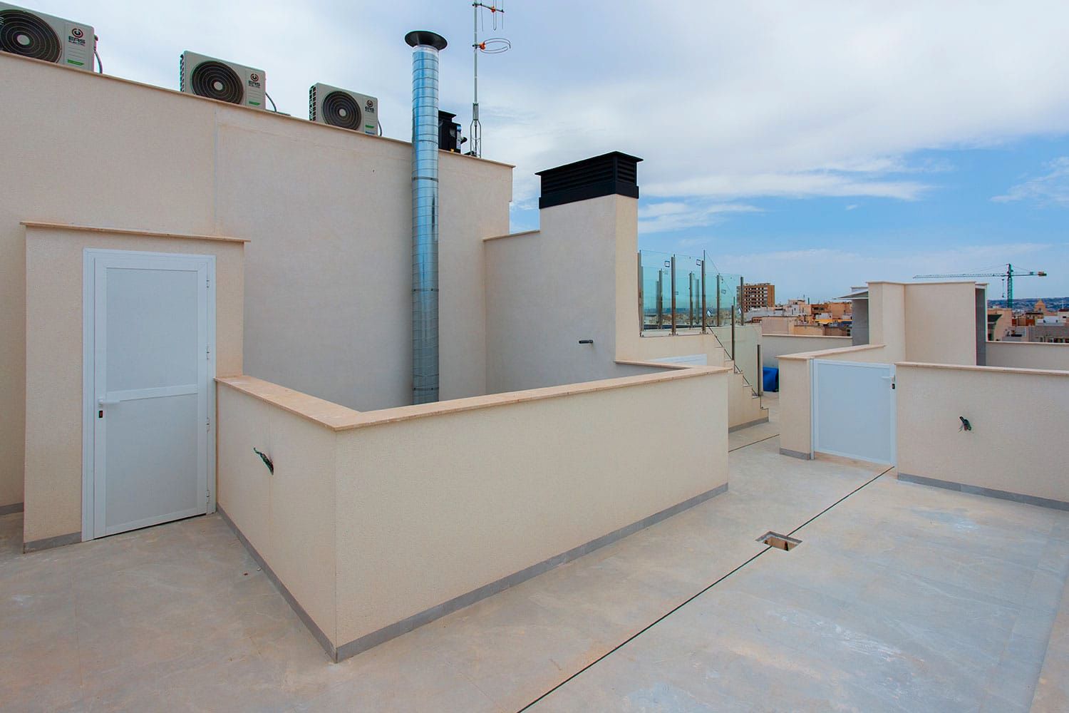 Terrace of Flat for sale in Torrevieja  with Air Conditioner, Heating and Terrace