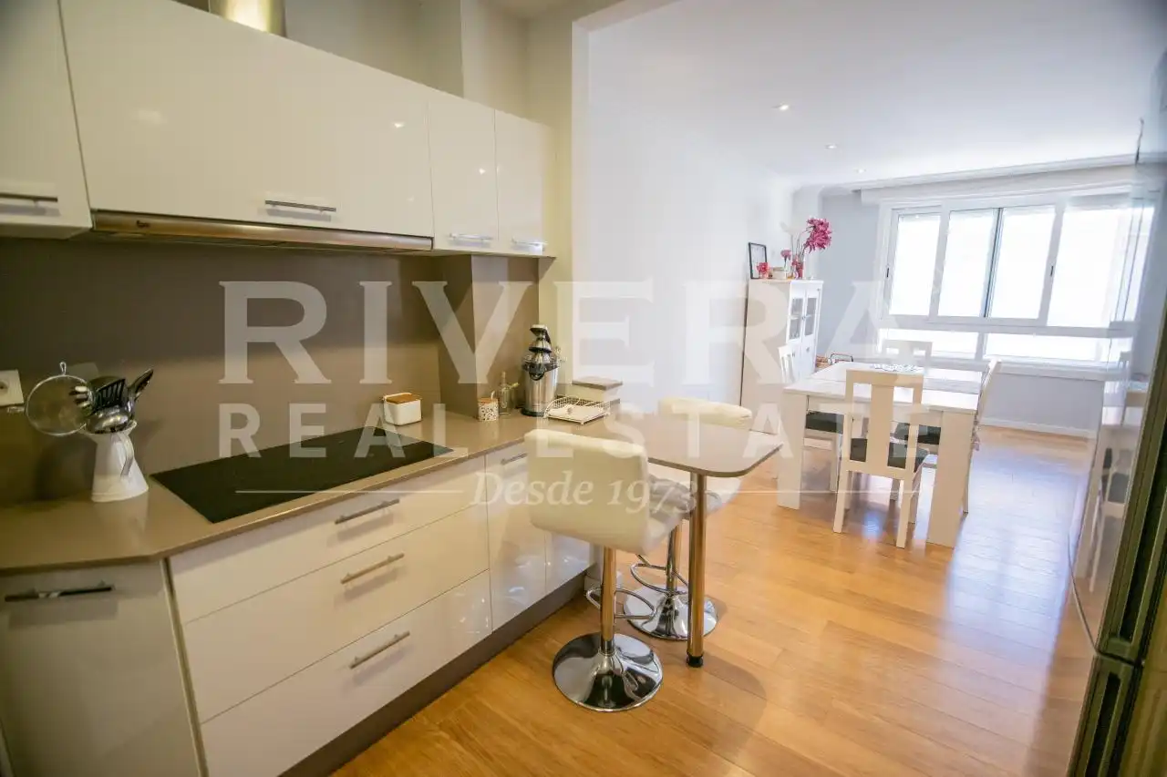 Kitchen of Duplexes for sale in Nigrán  with Heating, Parquet flooring and Storage room