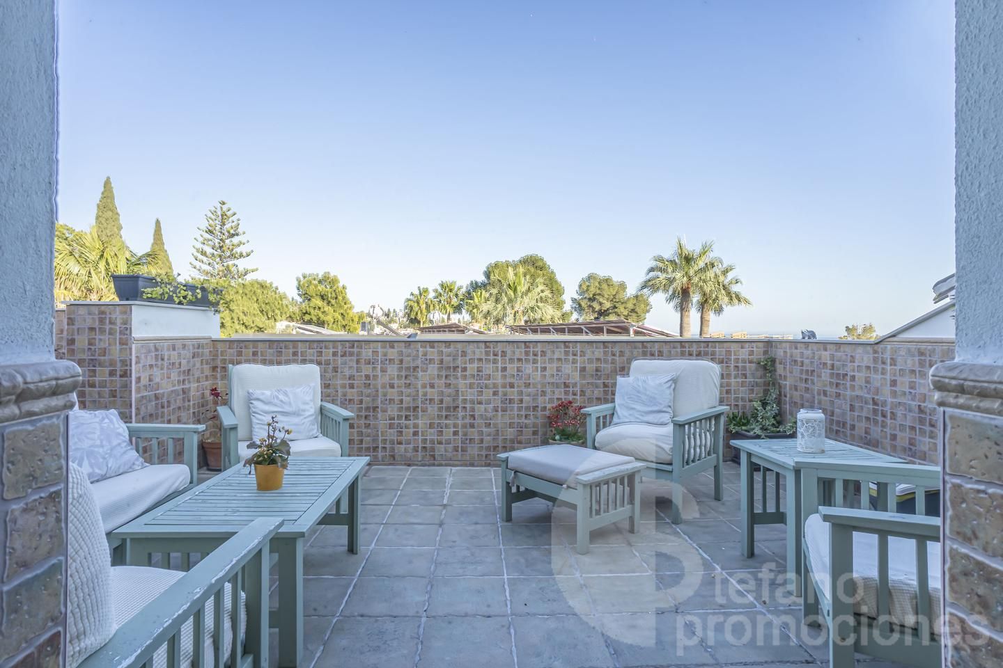 Terrace of Single-family semi-detached for sale in Málaga Capital  with Air Conditioner, Heating and Terrace