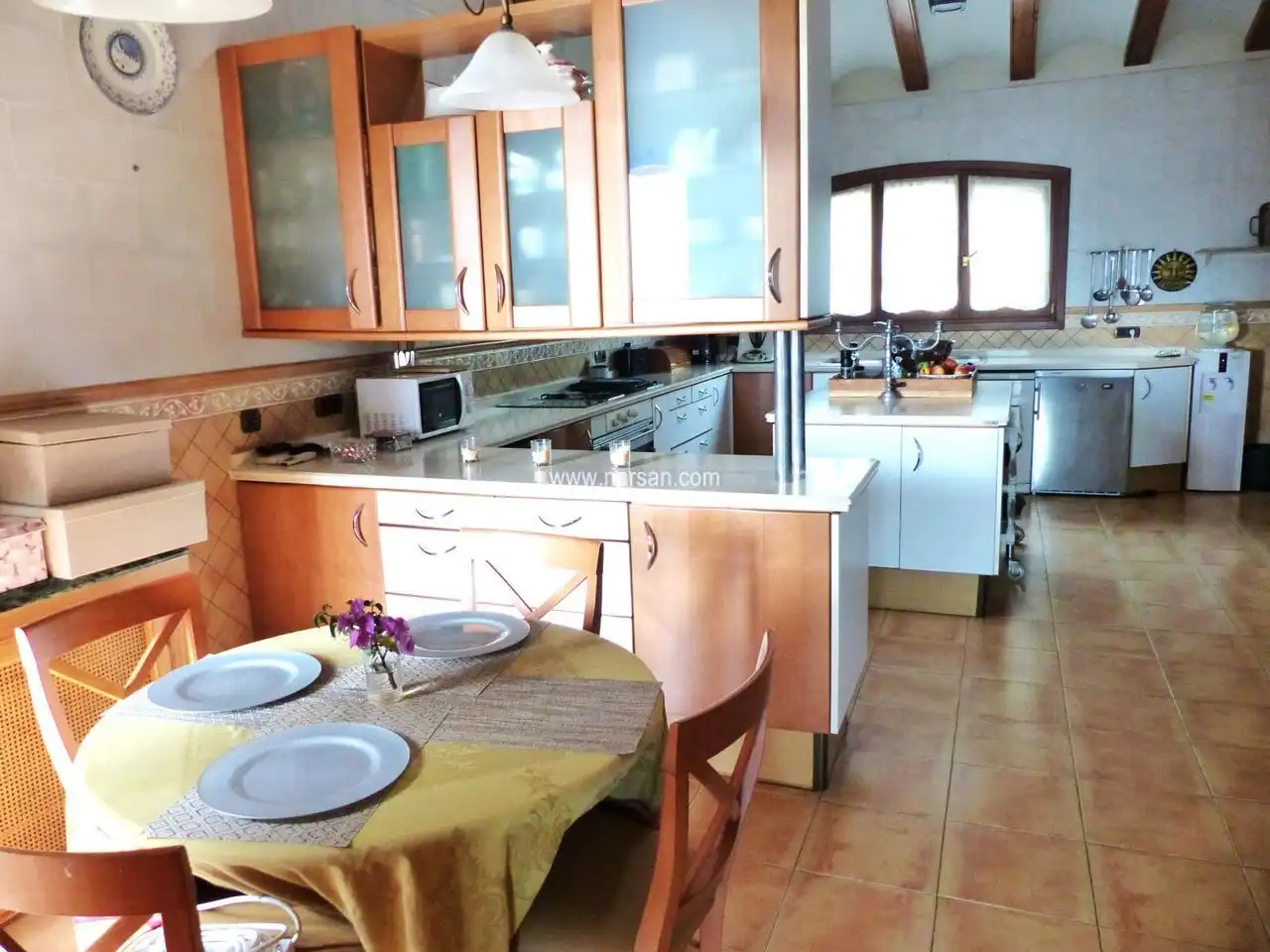 Cocina de Casa o chalet en venta en Oropesa del Mar / Orpesa con Aire acondicionado, Jardín privado y Terraza