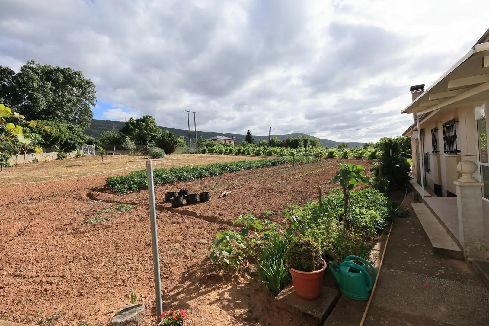 Jardín de Finca rústica en venta en Castropodame con Calefacción y Piscina