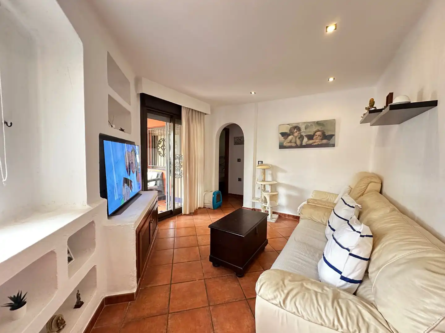 Living room of Apartments for sale in Torrevieja  with Air Conditioner, Swimming Pool and Internet