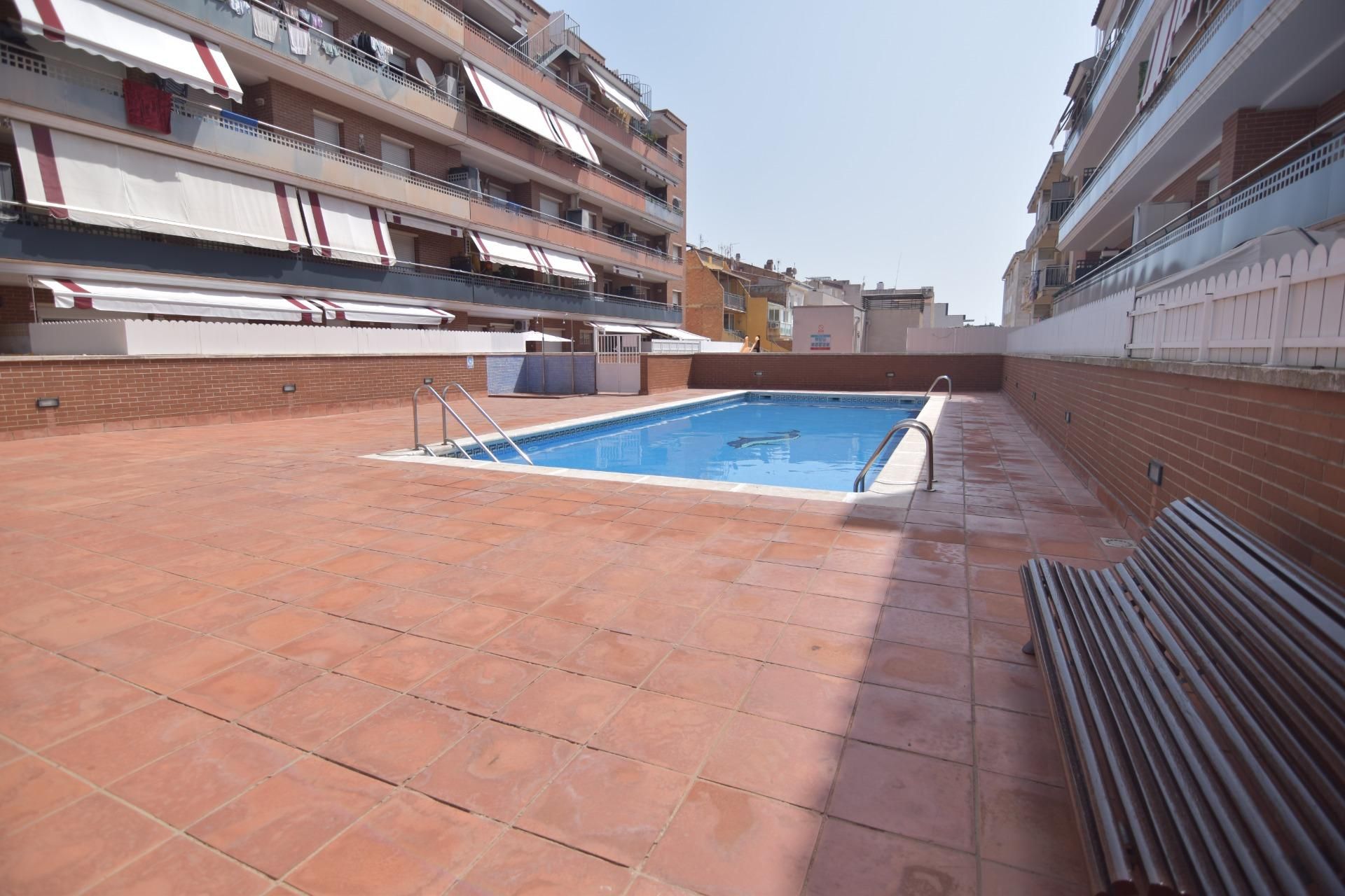 Swimming pool of Flat for sale in El Vendrell  with Heating, Terrace and Balcony