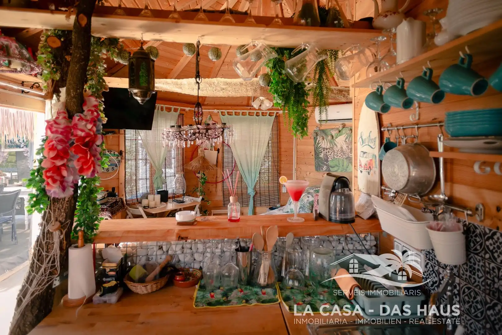 Cocina de Finca rústica en venta en Maçanet de la Selva