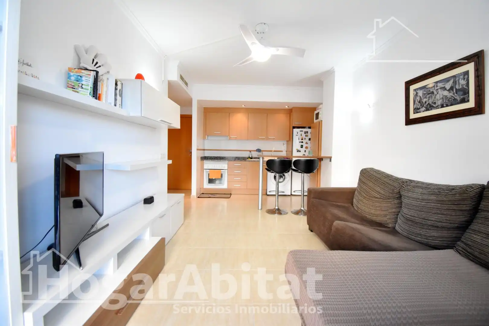 Sala de estar de Piso en venta en Daimús, Valencia