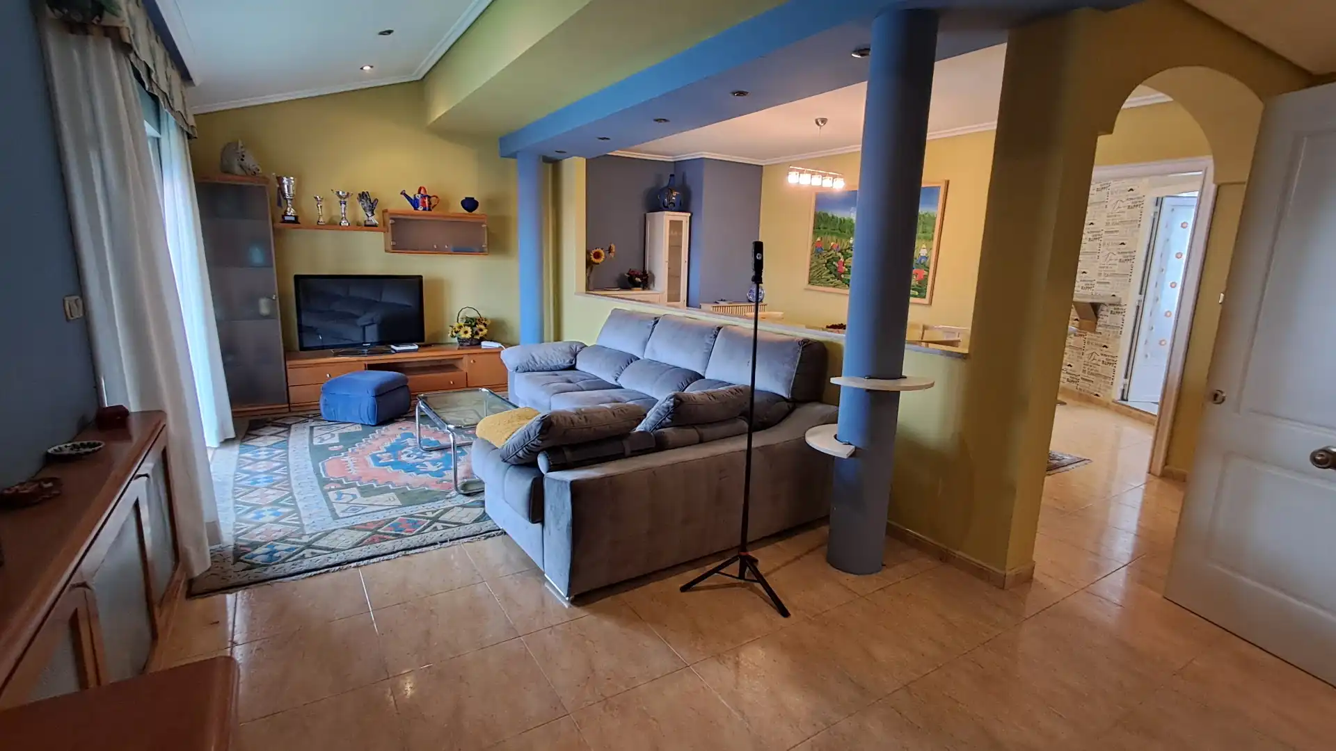 Sala d'estar de Àtic en venda en Vigo  amb Calefacció, Terrassa i Forn