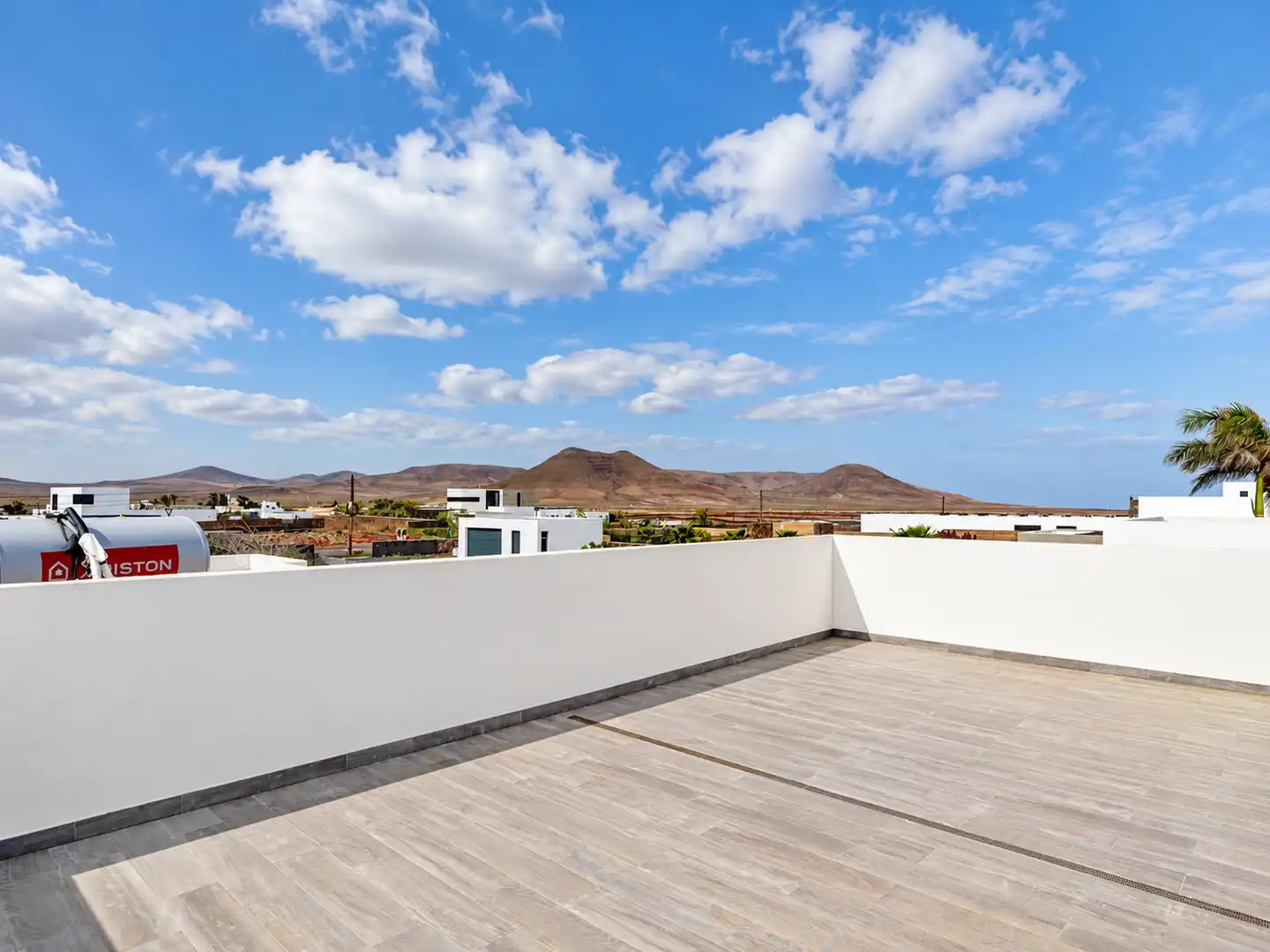 Terraza de Casa o chalet en venta en La Oliva con Jardín privado, Terraza y Trastero
