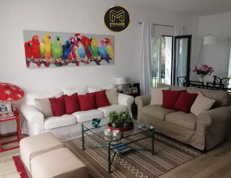 Wohnzimmer von Wohnung zur Miete in Sotogrande mit Heizung und Terrasse