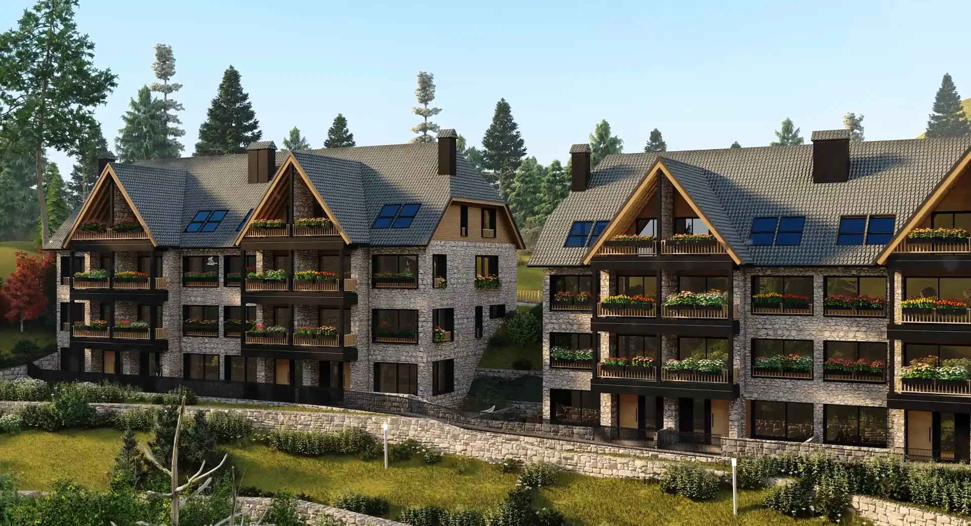 Exterior view of Detached homes for sale in Naut Aran  with Private garden, Terrace and Swimming Pool