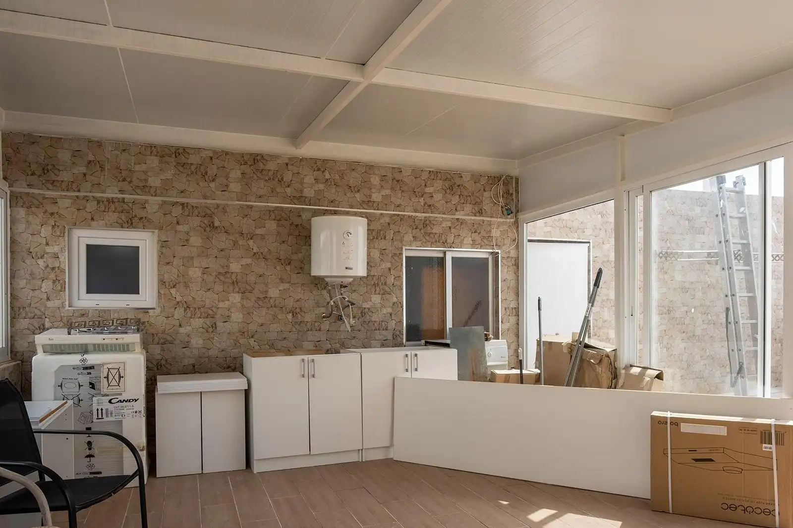 Cuina de Casa o xalet en venda en Torreblanca amb Aire condicionat, Jardí privat i Terrassa