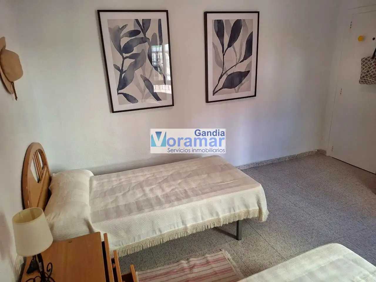 Habitación de Apartamento de alquiler en Gandia con Calefacción y Amueblado