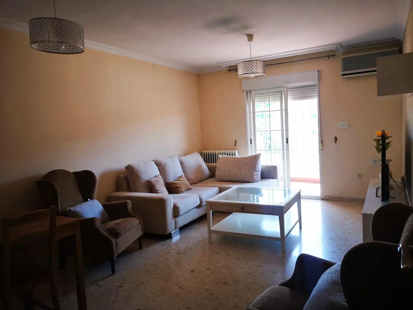 Living room of Flat for share in Granada