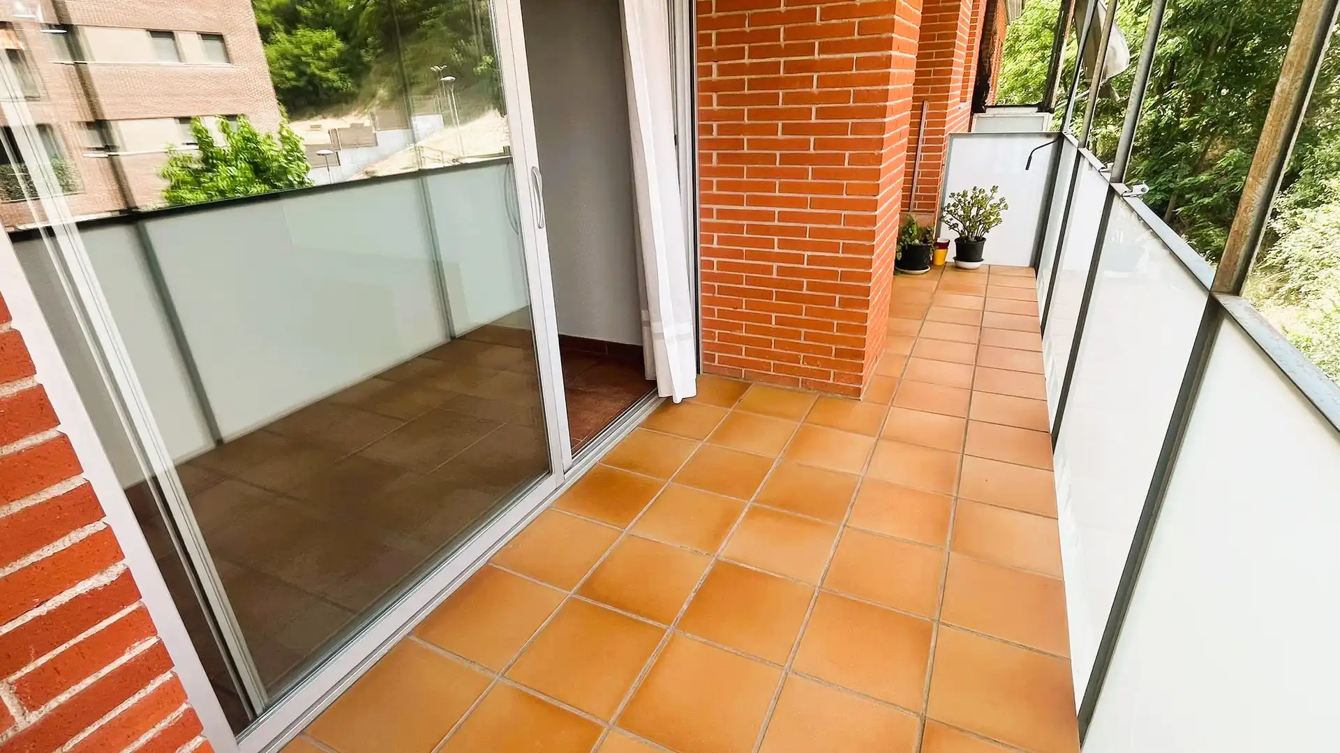 Terrace of Flat for sale in Hostalric  with Heating and Private garden
