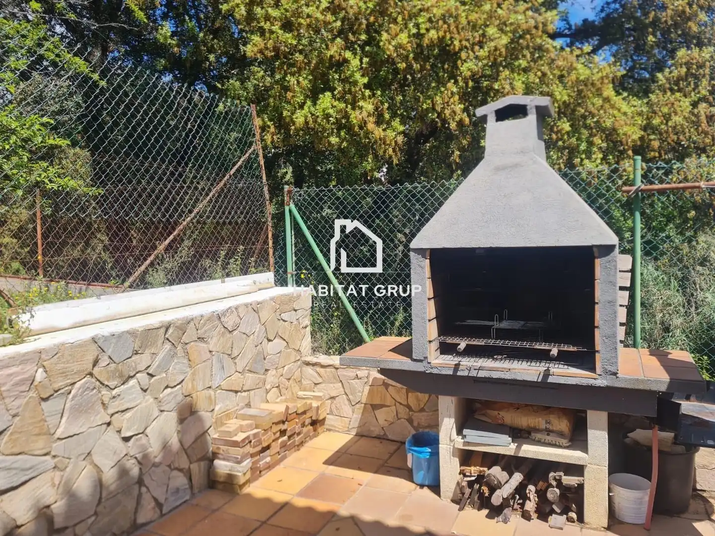 Terraza de Casa o chalet en venta en Blanes con Aire acondicionado, Calefacción y Jardín privado