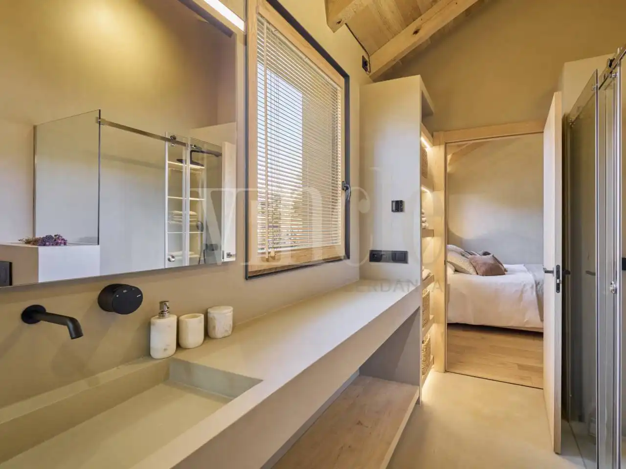 Habitación de Casa o chalet en venta en Ger con Aire acondicionado, Calefacción y Jardín privado
