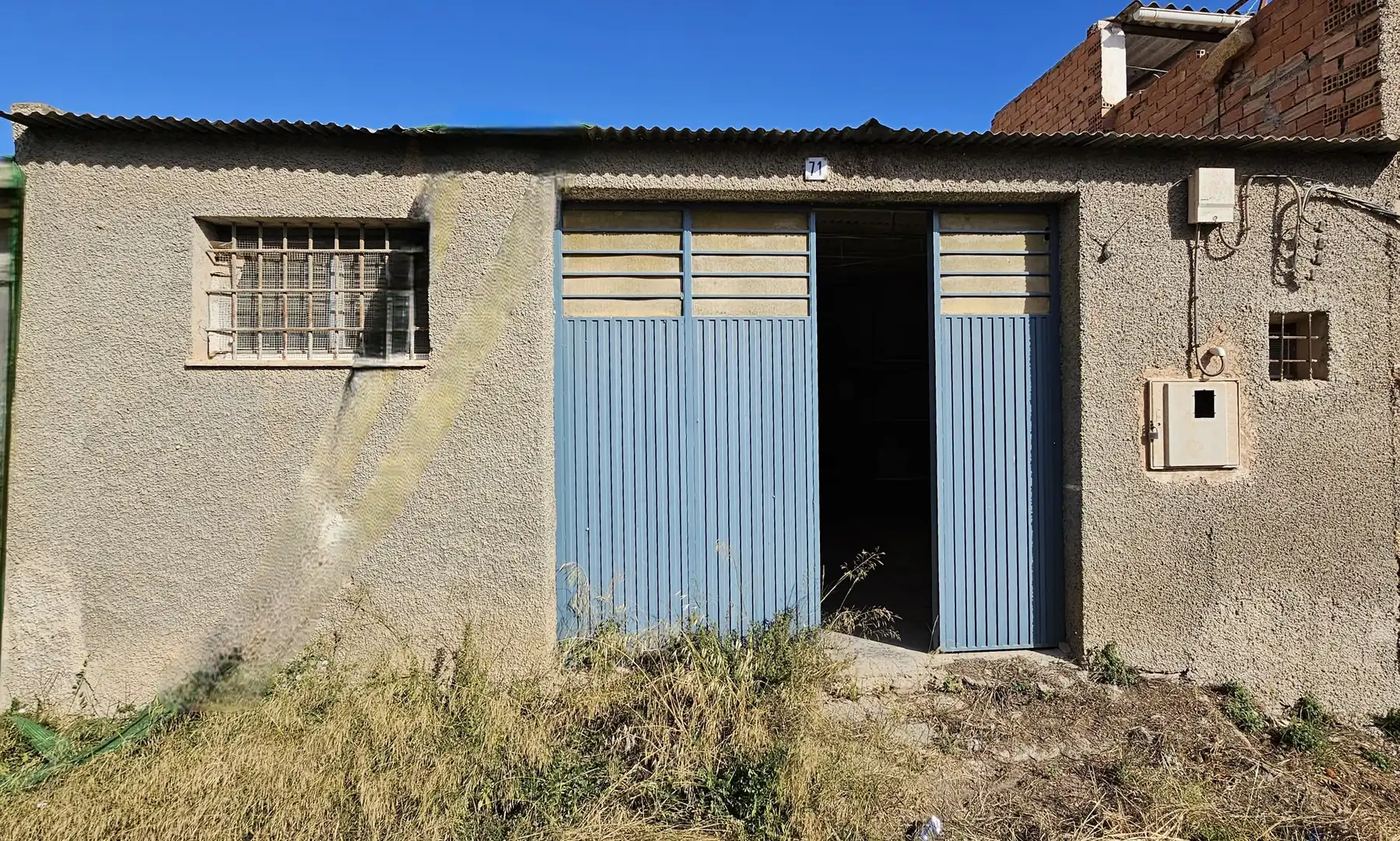 Vista exterior de Nave industrial en venta en Totana