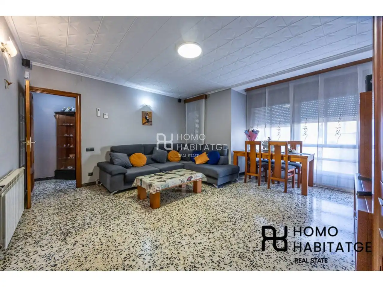 Sala de estar de Piso en venta en Sabadell con Aire acondicionado, Balcón y Alarma