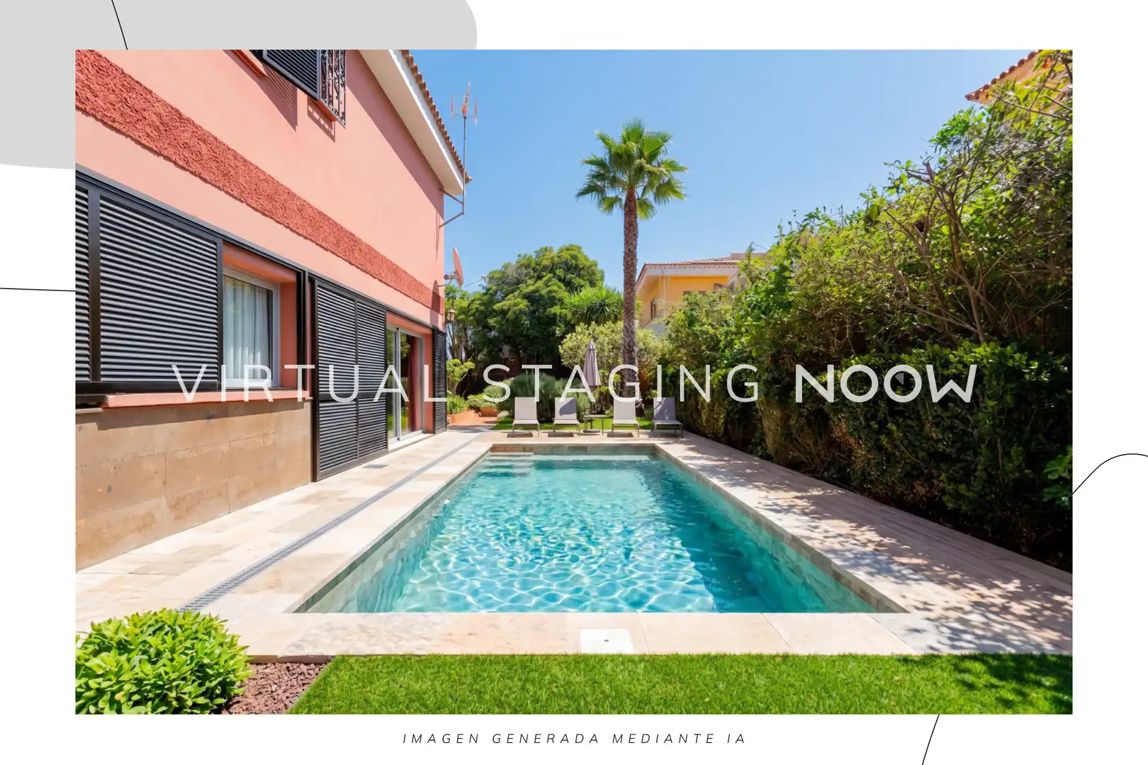 Piscina de Casa o chalet en venta en Los Baldíos - Geneto - Guajara
