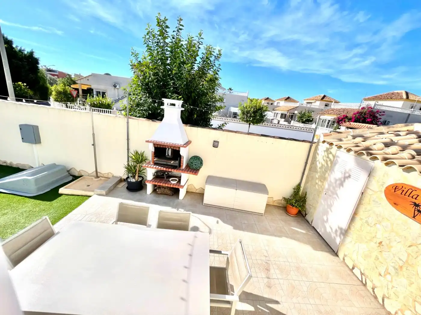 Terrace of Houses for rent in San Fulgencio  with Air Conditioner, Heating and Private garden