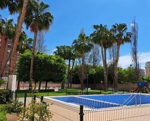 Piscina de Àtic de lloguer en Alicante / Alacant amb Calefacció, Jardí privat i Terrassa