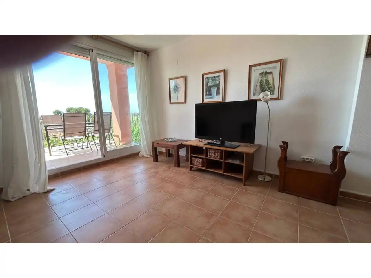 Sala de estar de Apartamento en venta en San Jorge / Sant Jordi con Aire acondicionado, Calefacción y Terraza
