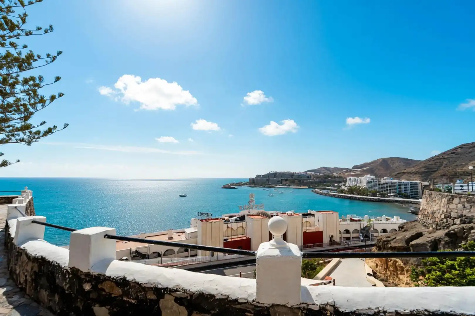 Vista exterior de Apartamento en venta en Mogán con Aire acondicionado, Jardín privado y Terraza