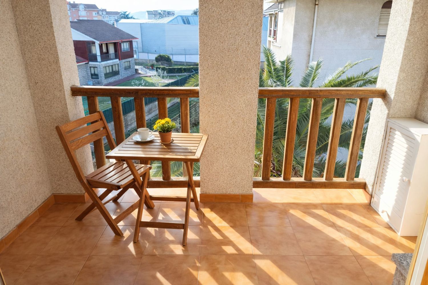 Balcony of Flat for sale in Noja  with Terrace