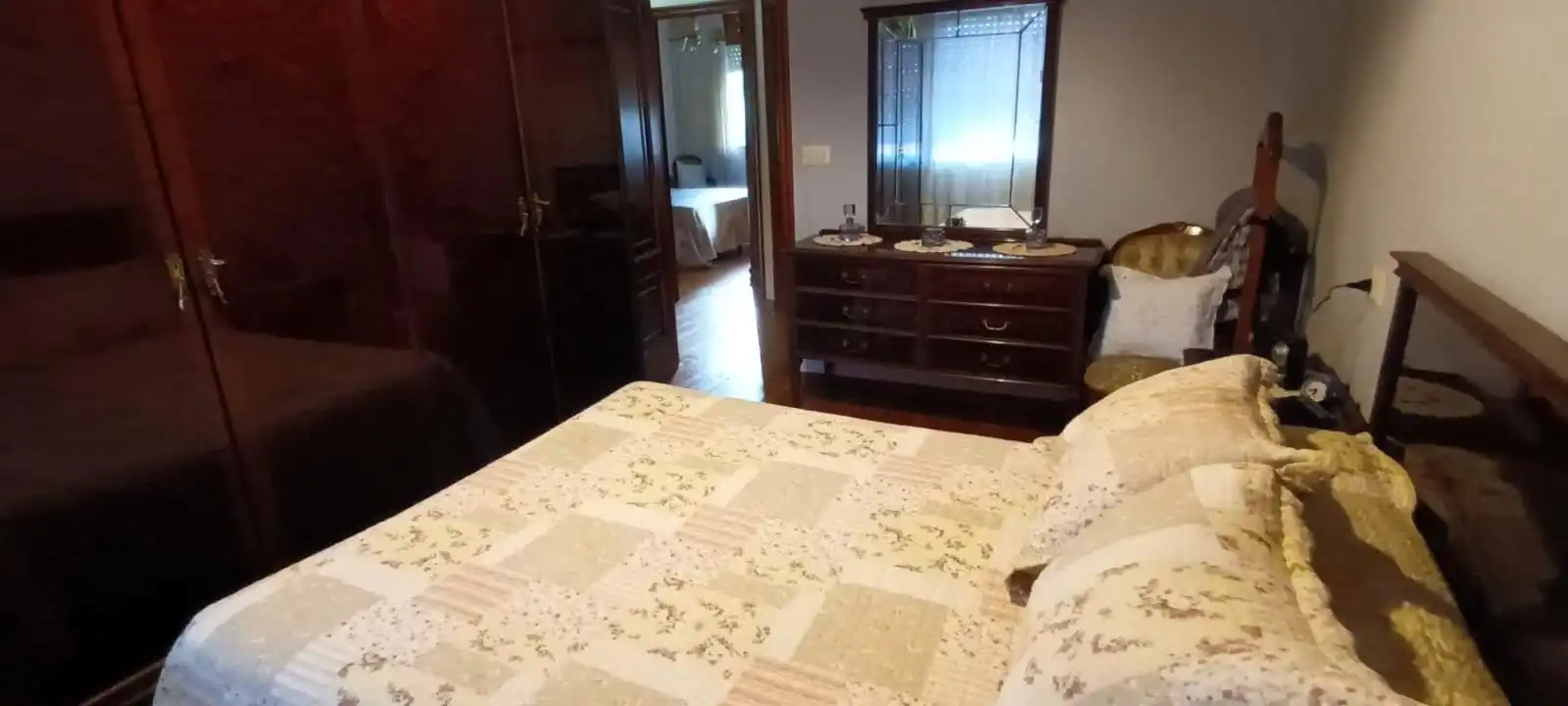 Schlafzimmer von Haus oder Chalet zum Verkauf in Redondela mit Privatgarten, Abstellraum und Balkon