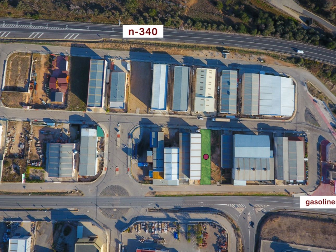 Vista exterior de Terreny industrial en venda en El Perelló